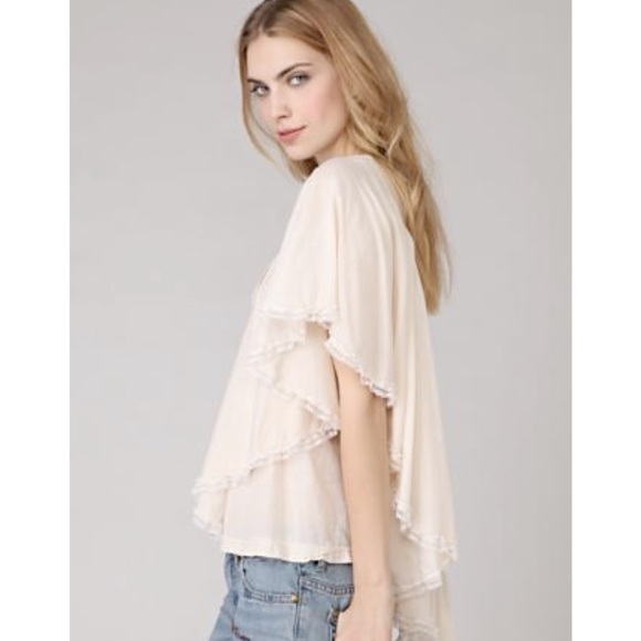 Free People Seneca Rising Aurora Ruffle Top - Picture 4 of 7